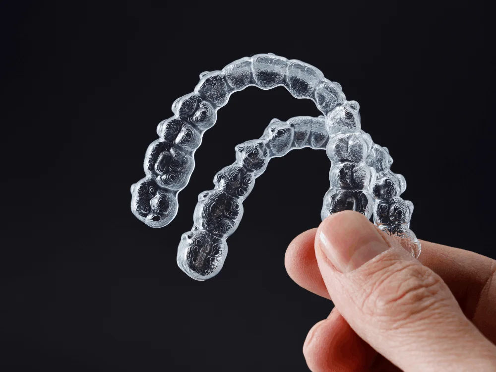 Invisalign clear aligners treatment
